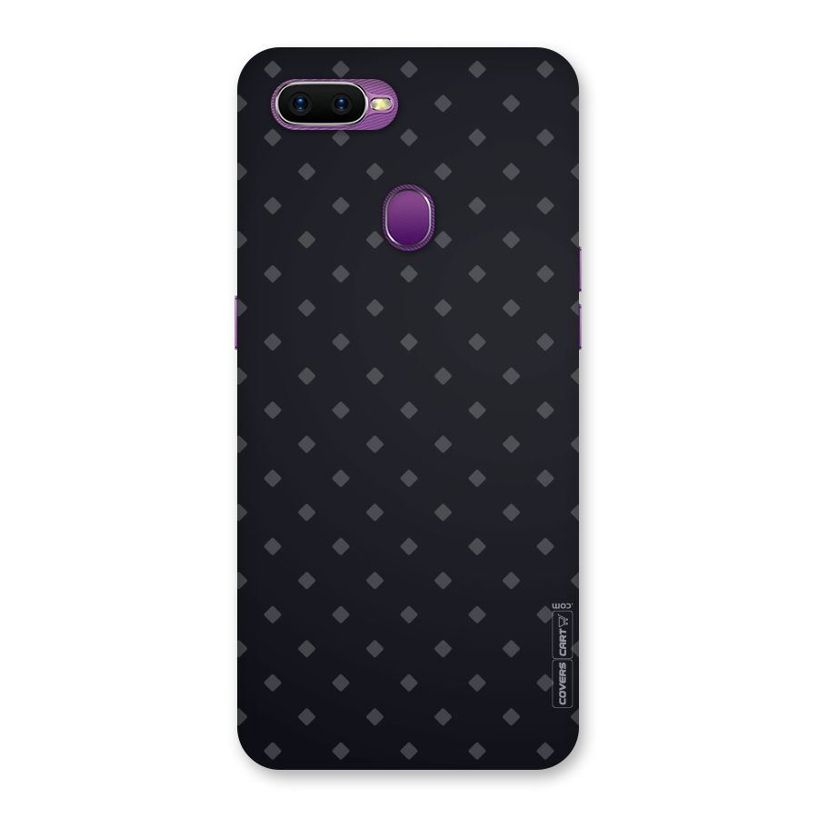 Lavish Diamond Pattern Back Case for Oppo F9