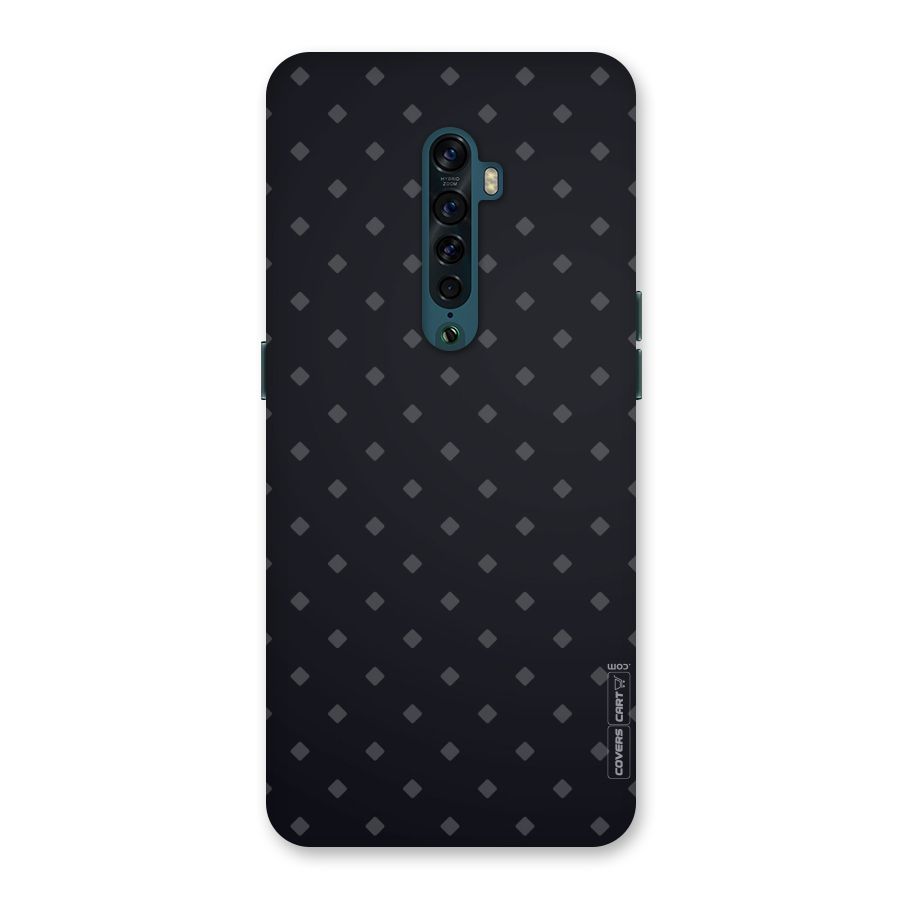Lavish Diamond Pattern Back Case for Oppo Reno2