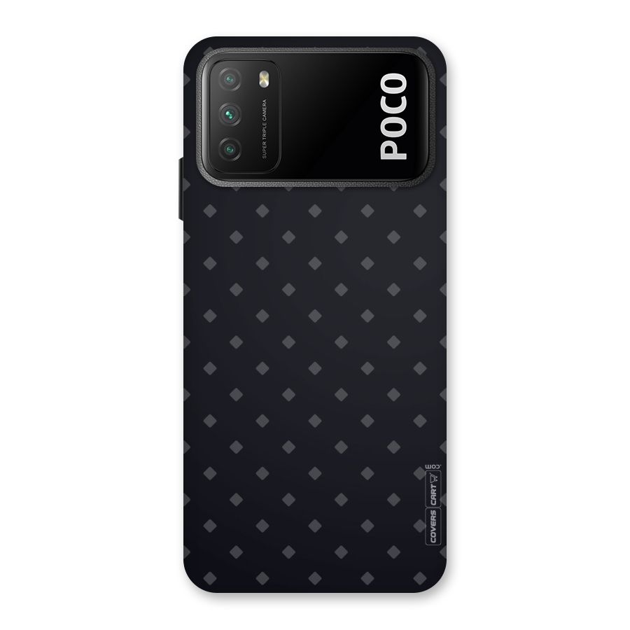 Lavish Diamond Pattern Back Case for Poco M3