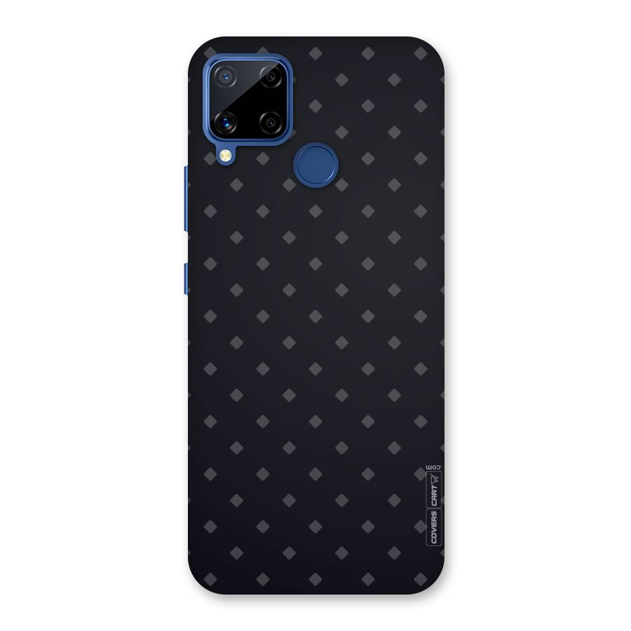 Lavish Diamond Pattern Back Case for Realme C15