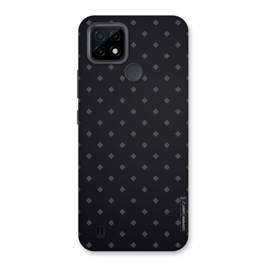 Lavish Diamond Pattern Back Case for Realme C21