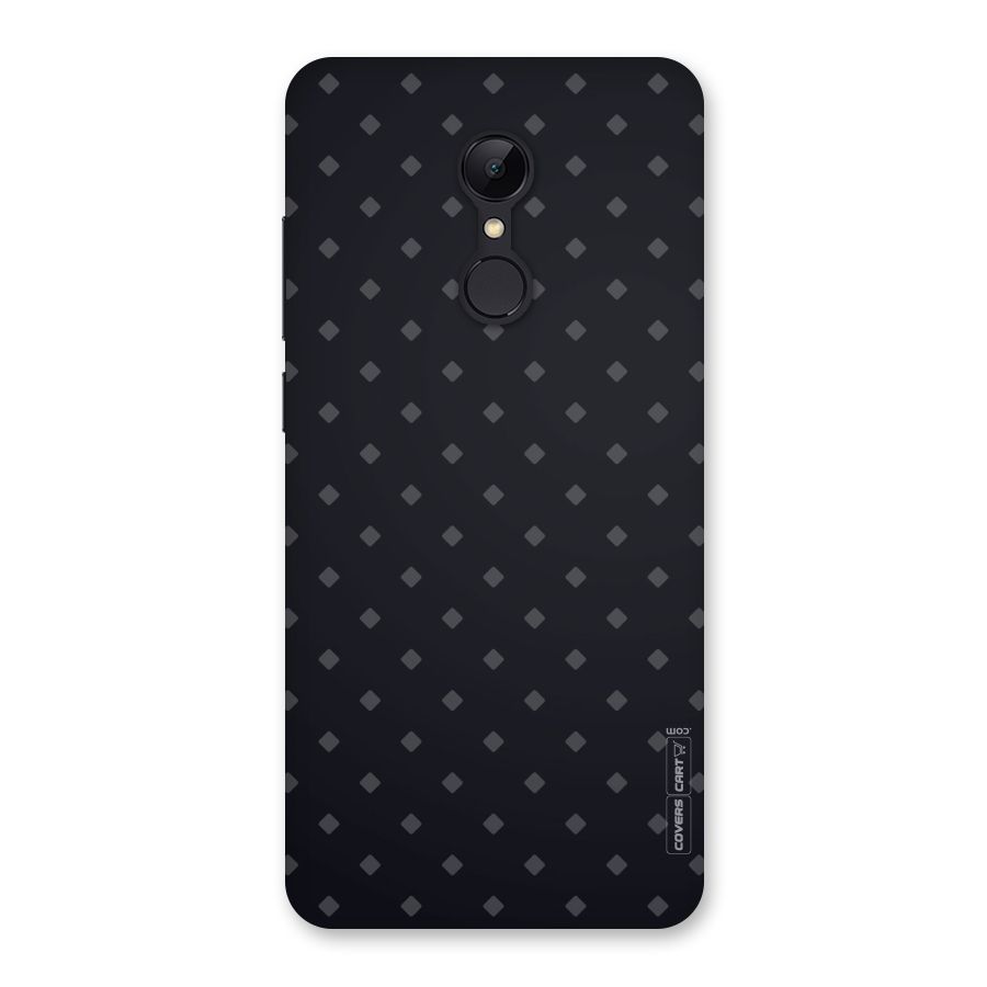 Lavish Diamond Pattern Back Case for Redmi 5