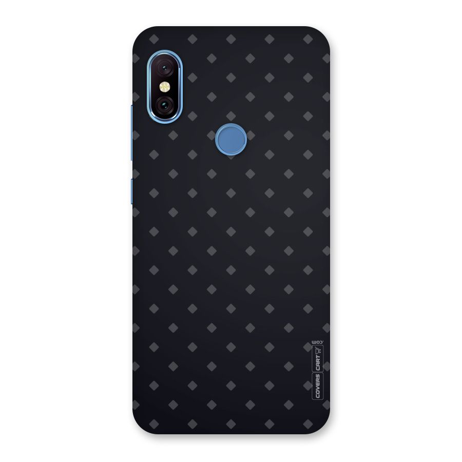 Lavish Diamond Pattern Back Case for Redmi Note 6 Pro