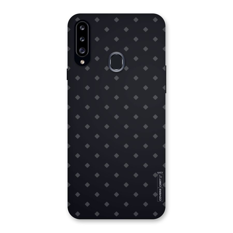 Lavish Diamond Pattern Back Case for Samsung Galaxy A20s