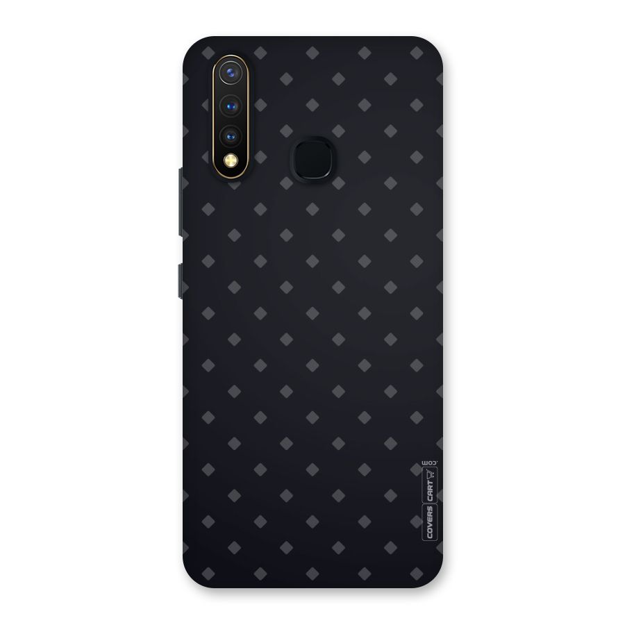 Lavish Diamond Pattern Back Case for Vivo U20