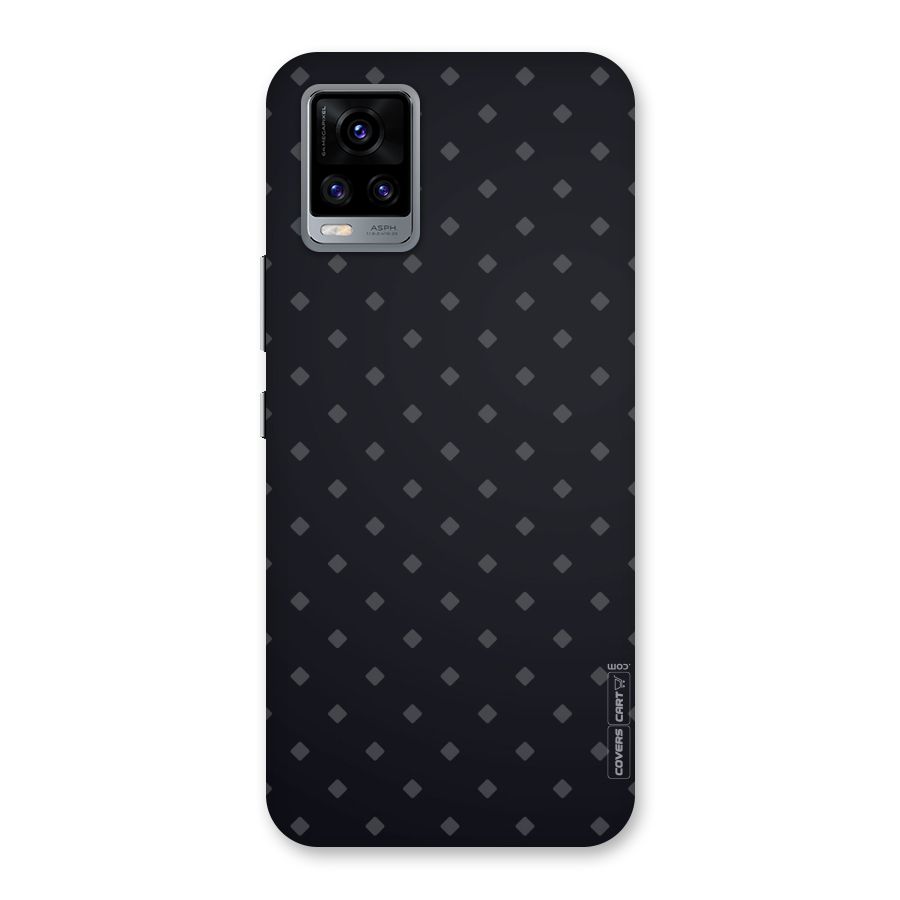 Lavish Diamond Pattern Back Case for Vivo V20