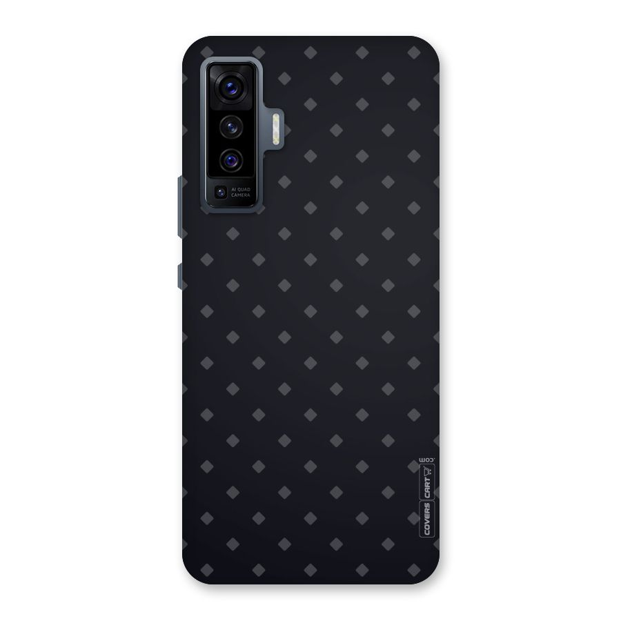 Lavish Diamond Pattern Back Case for Vivo X50