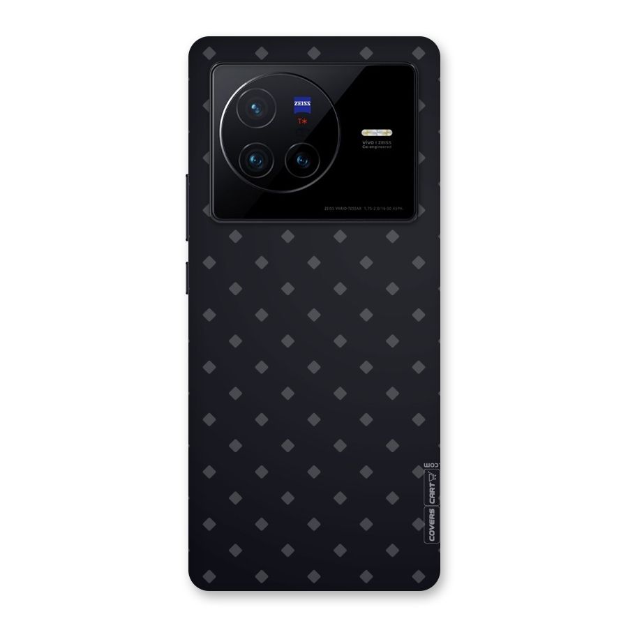 Lavish Diamond Pattern Back Case for Vivo X80