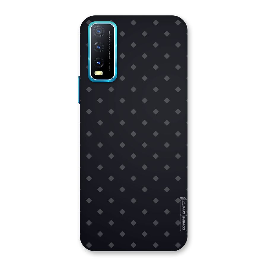 Lavish Diamond Pattern Back Case for Vivo Y20G