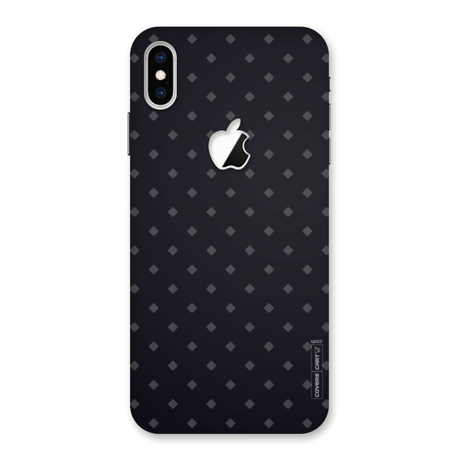 Lavish Diamond Pattern Back Case for iPhone XS Max Apple Cut