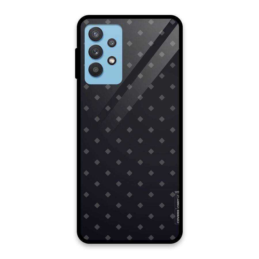 Lavish Diamond Pattern Glass Back Case for Galaxy M32 5G
