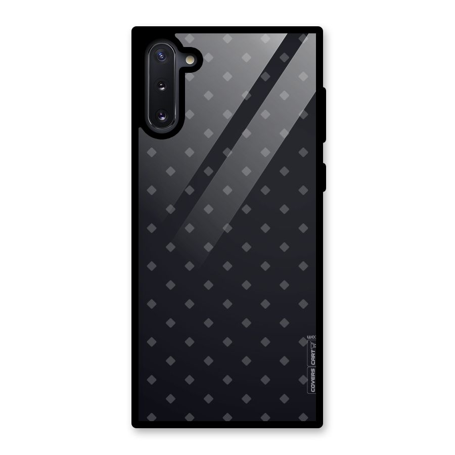 Lavish Diamond Pattern Glass Back Case for Galaxy Note 10