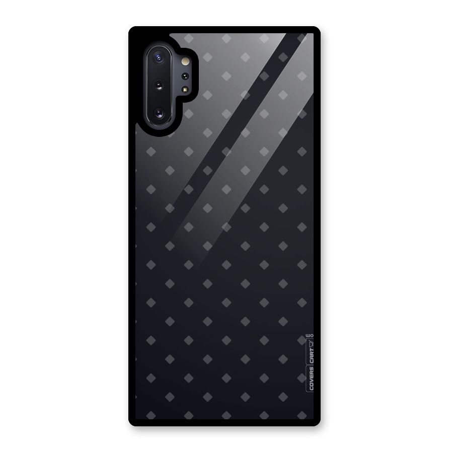 Lavish Diamond Pattern Glass Back Case for Galaxy Note 10 Plus