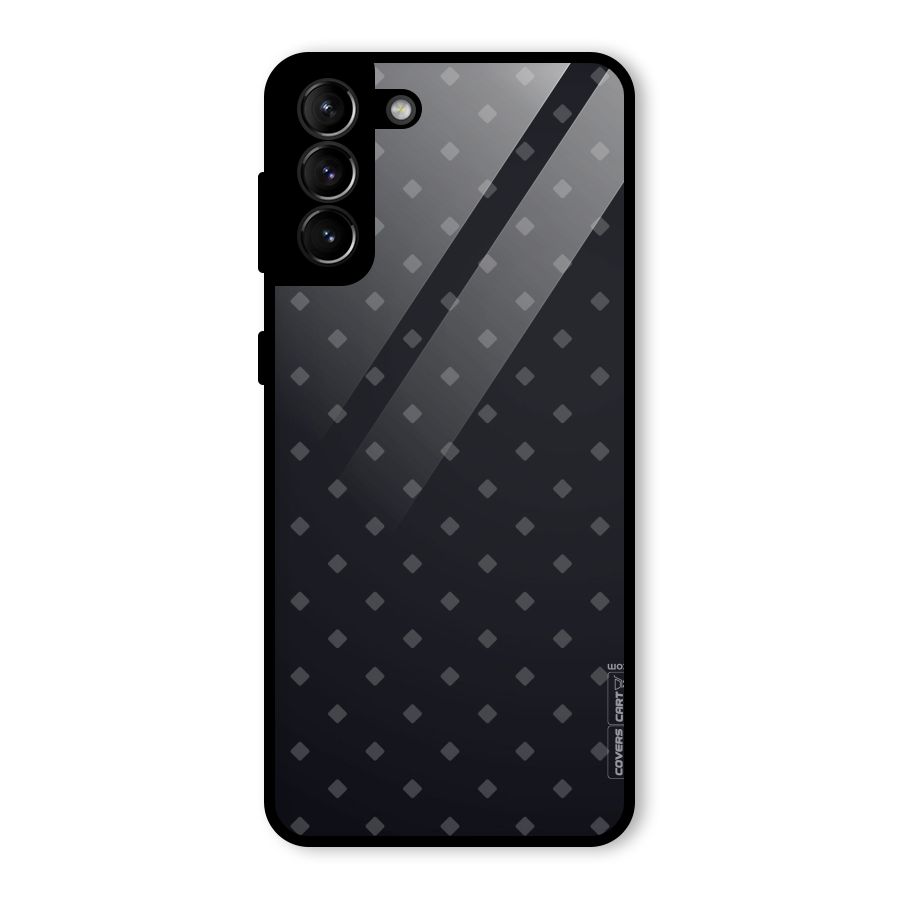 Lavish Diamond Pattern Glass Back Case for Galaxy S21 Plus