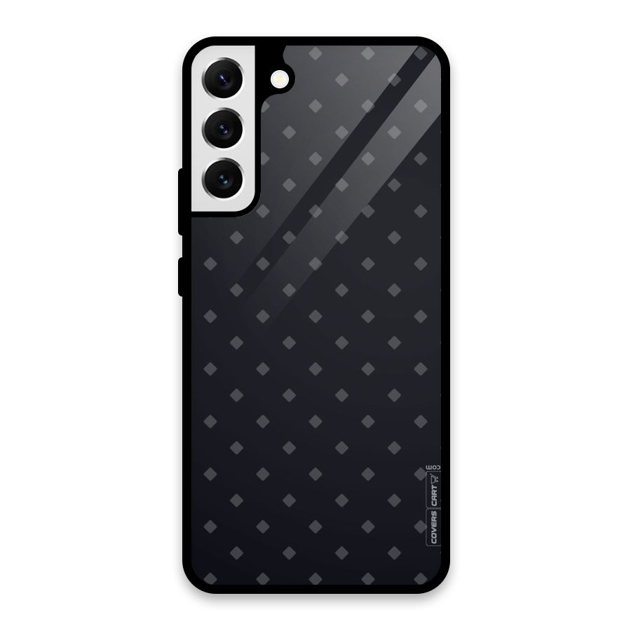 Lavish Diamond Pattern Glass Back Case for Galaxy S22 Plus 5G