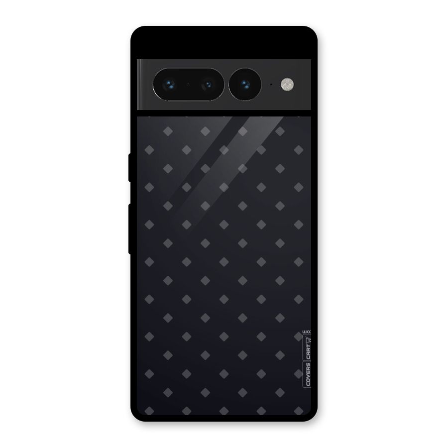 Lavish Diamond Pattern Glass Back Case for Google Pixel 7 Pro