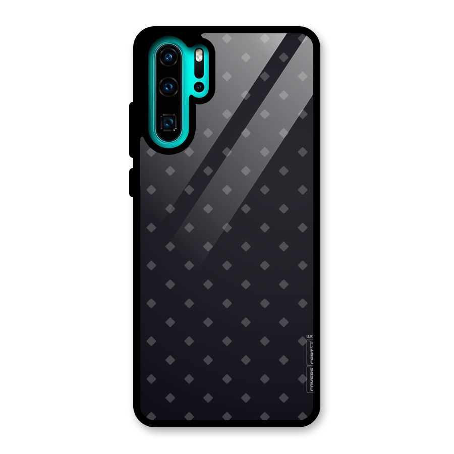 Lavish Diamond Pattern Glass Back Case for Huawei P30 Pro