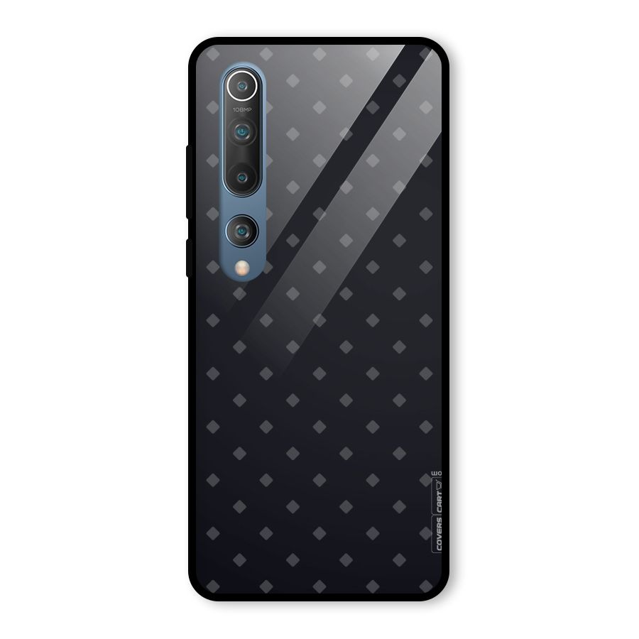 Lavish Diamond Pattern Glass Back Case for Mi 10