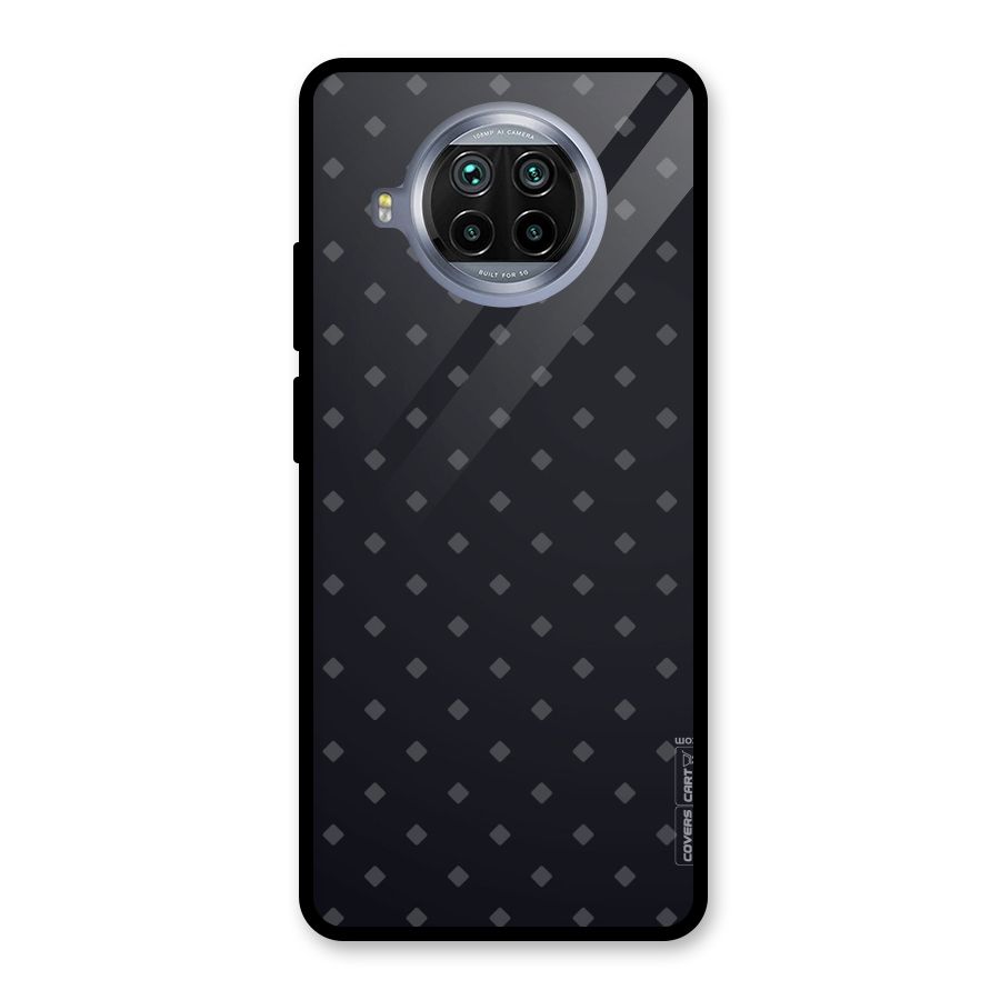 Lavish Diamond Pattern Glass Back Case for Mi 10i