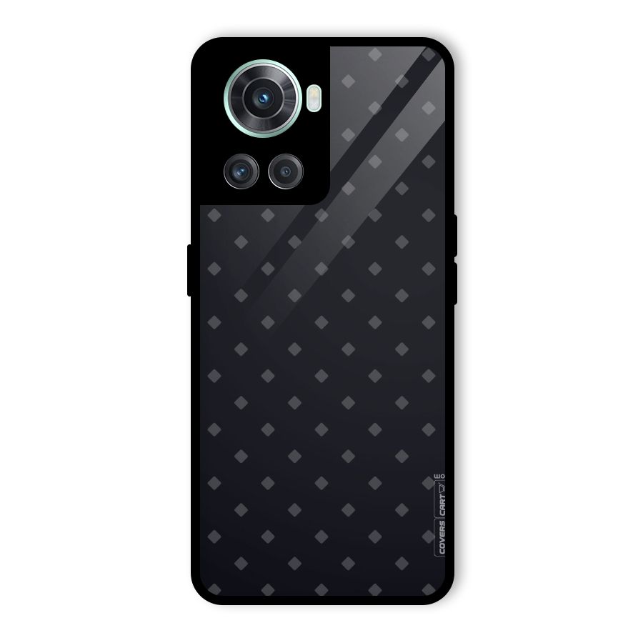 Lavish Diamond Pattern Glass Back Case for OnePlus 10R