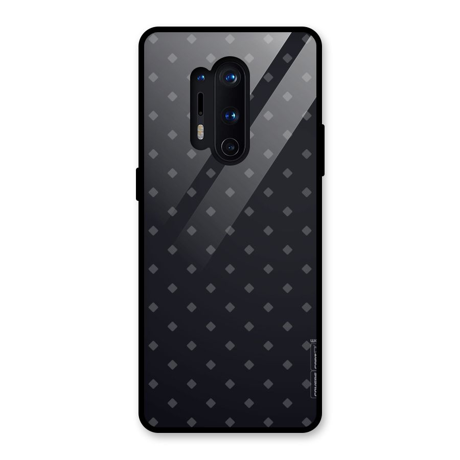 Lavish Diamond Pattern Glass Back Case for OnePlus 8 Pro