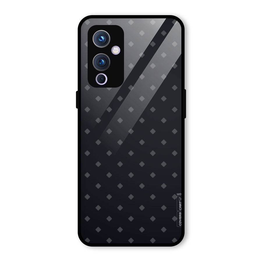 Lavish Diamond Pattern Glass Back Case for OnePlus 9