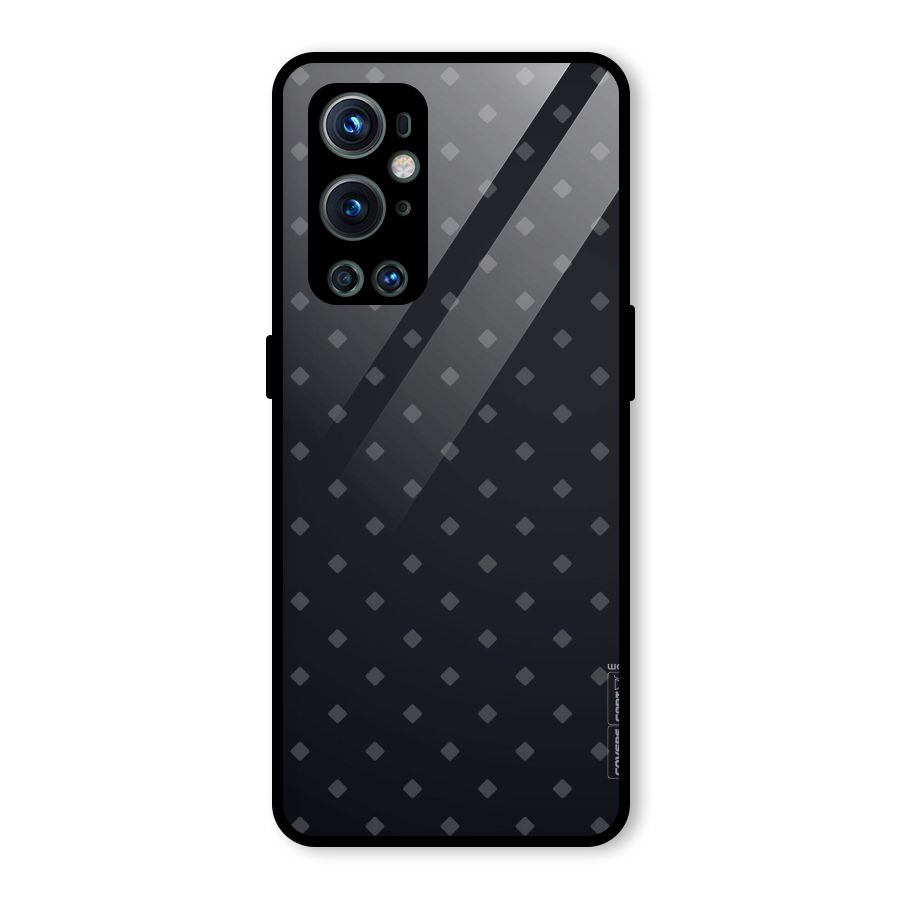 Lavish Diamond Pattern Glass Back Case for OnePlus 9 Pro