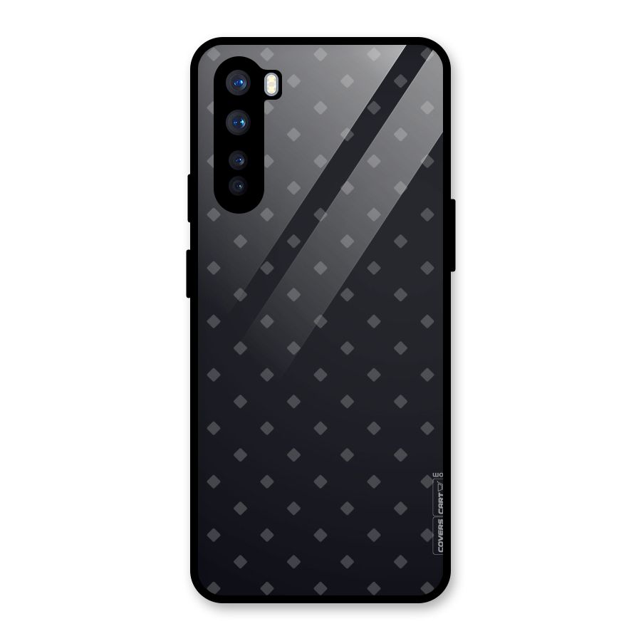 Lavish Diamond Pattern Glass Back Case for OnePlus Nord