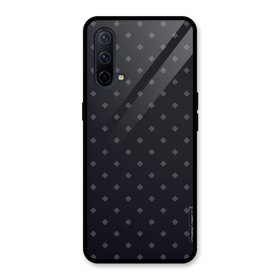 Lavish Diamond Pattern Glass Back Case for OnePlus Nord CE 5G