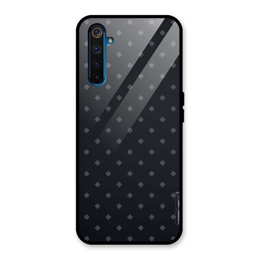 Lavish Diamond Pattern Glass Back Case for Realme 6 Pro