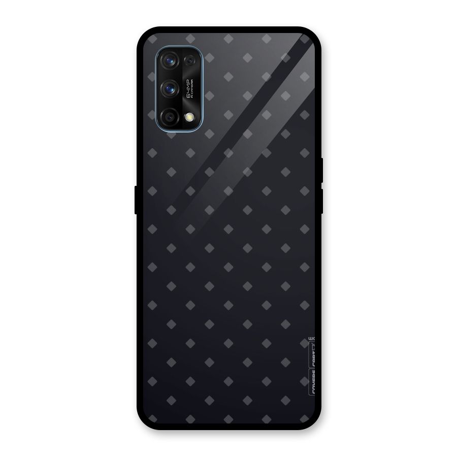 Lavish Diamond Pattern Glass Back Case for Realme 7 Pro