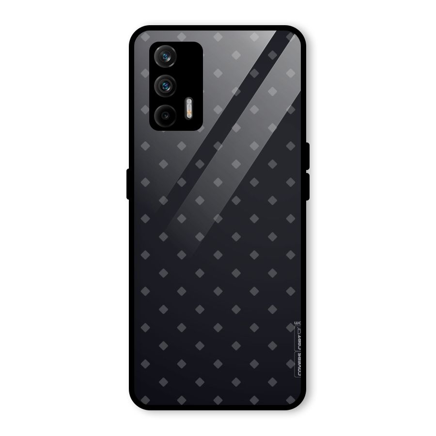 Lavish Diamond Pattern Glass Back Case for Realme GT 5G
