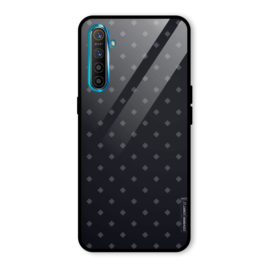 Lavish Diamond Pattern Glass Back Case for Realme X2