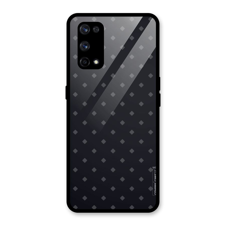 Lavish Diamond Pattern Glass Back Case for Realme X7 Pro