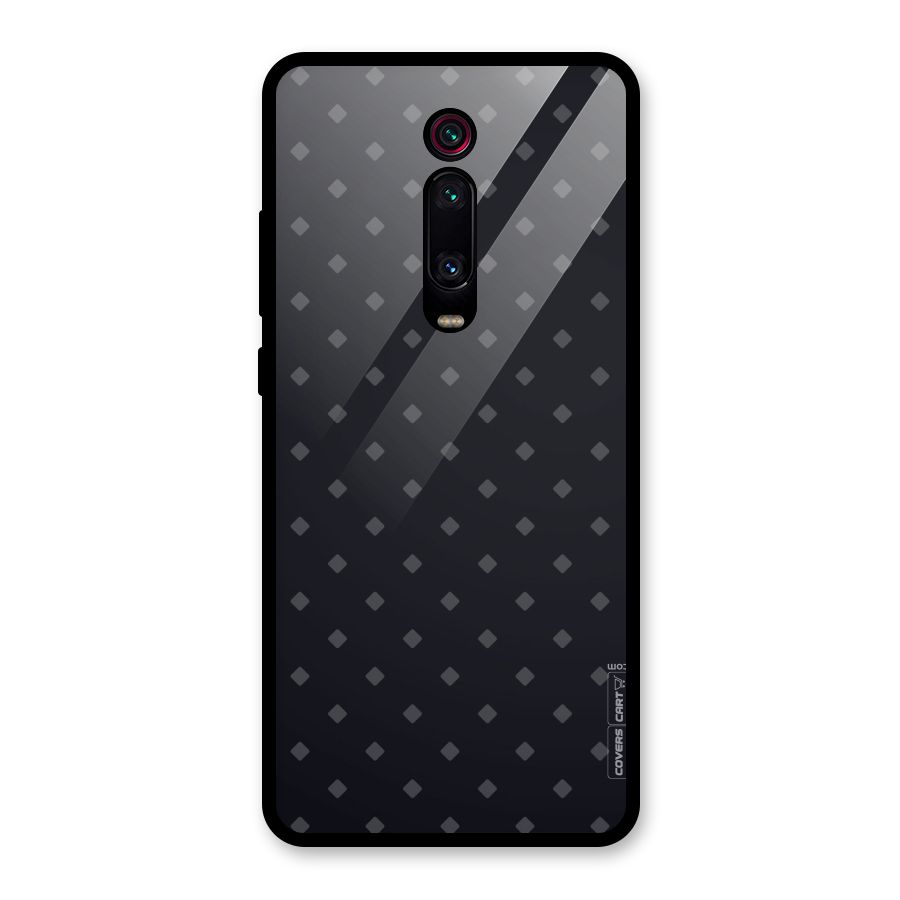 Lavish Diamond Pattern Glass Back Case for Redmi K20