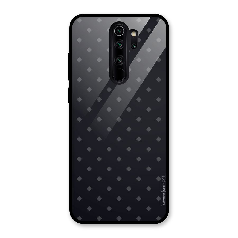 Lavish Diamond Pattern Glass Back Case for Redmi Note 8 Pro