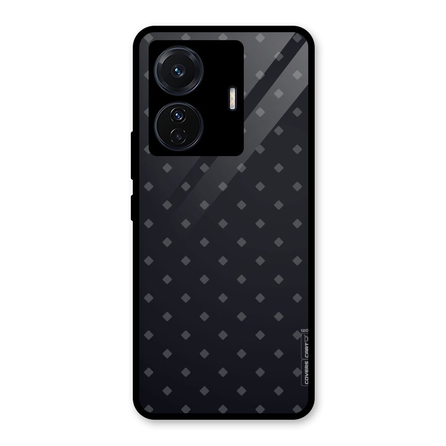 Lavish Diamond Pattern Glass Back Case for Vivo T1 Pro