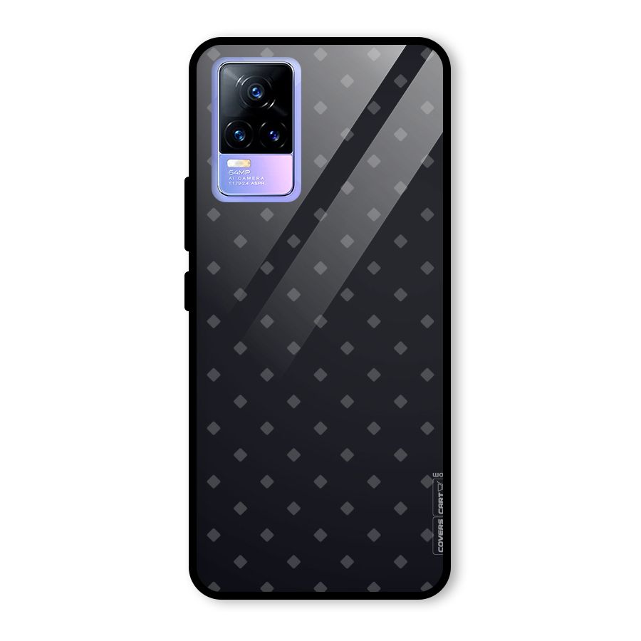 Lavish Diamond Pattern Glass Back Case for Vivo Y73
