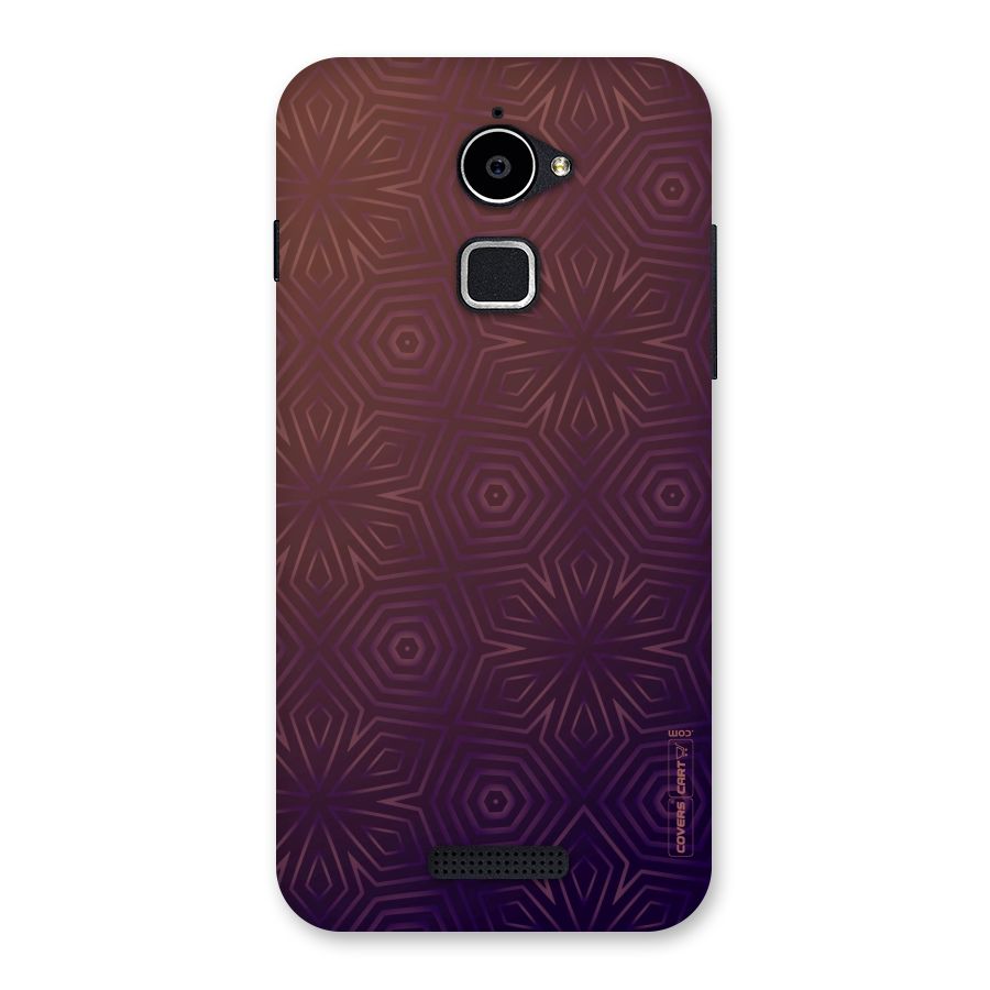 Lavish Purple Pattern Back Case for Coolpad Note 3 Lite