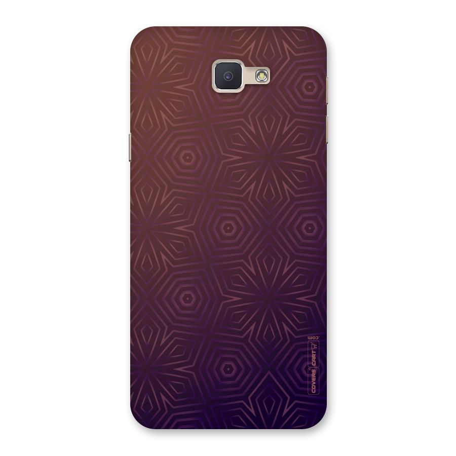Lavish Purple Pattern Back Case for Galaxy J5 Prime