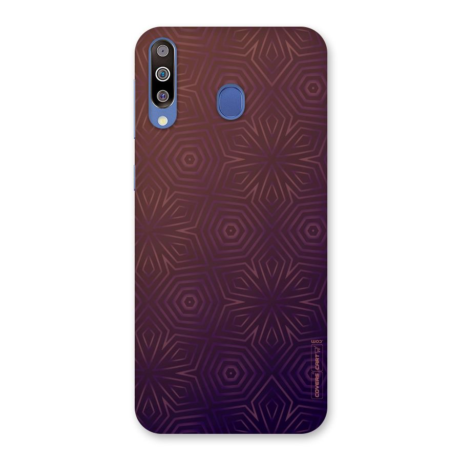 Lavish Purple Pattern Back Case for Galaxy M30