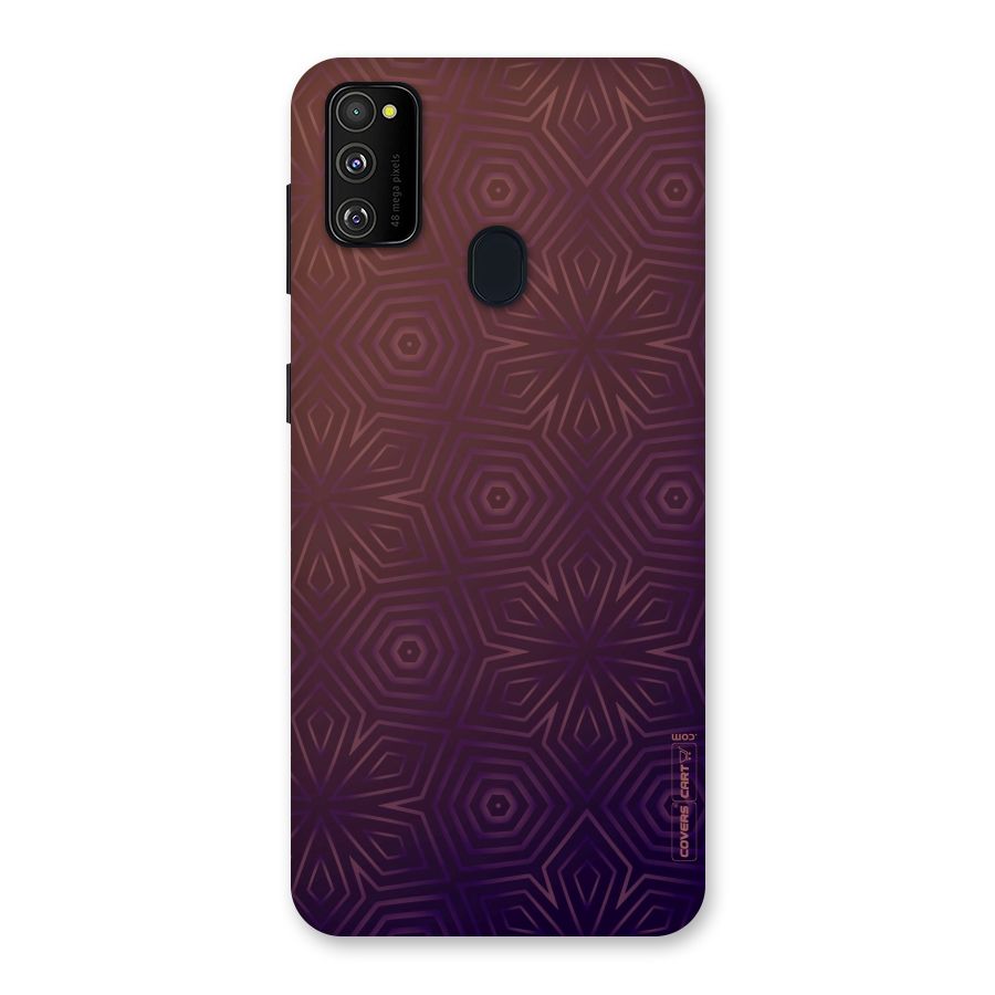 Lavish Purple Pattern Back Case for Galaxy M30s