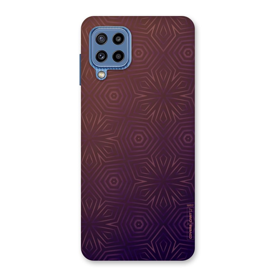 Lavish Purple Pattern Back Case for Galaxy M32