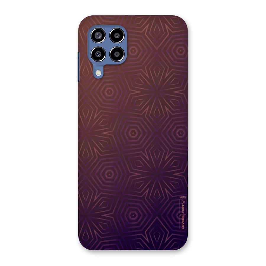 Lavish Purple Pattern Back Case for Galaxy M53 5G