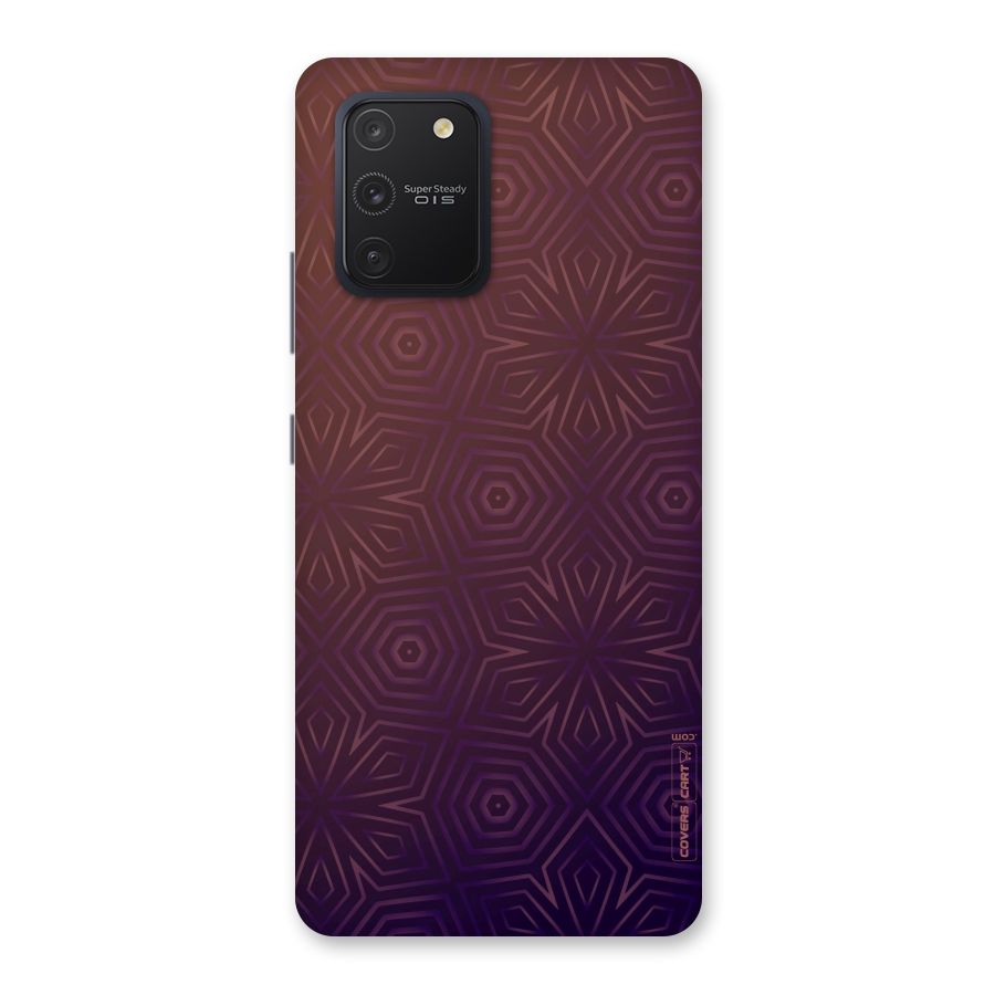 Lavish Purple Pattern Back Case for Galaxy S10 Lite