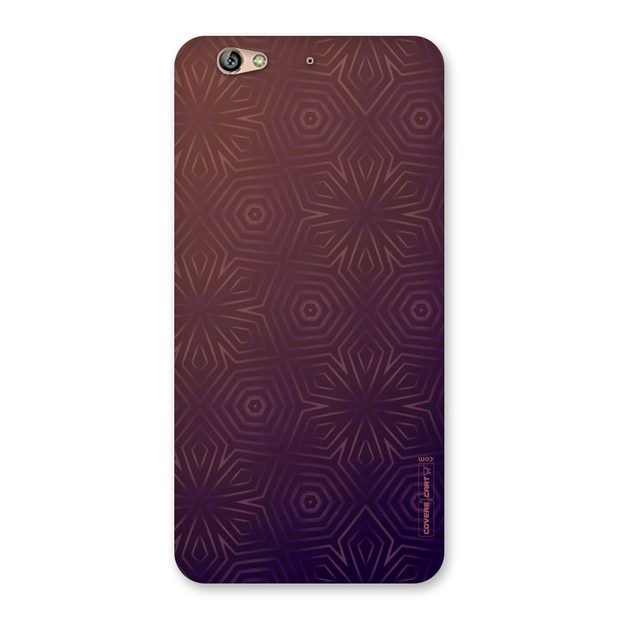 Lavish Purple Pattern Back Case for Gionee S6