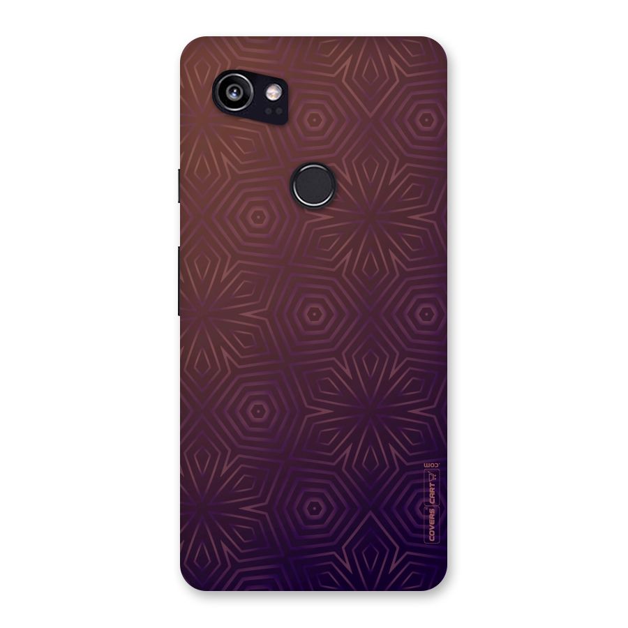 Lavish Purple Pattern Back Case for Google Pixel 2 XL