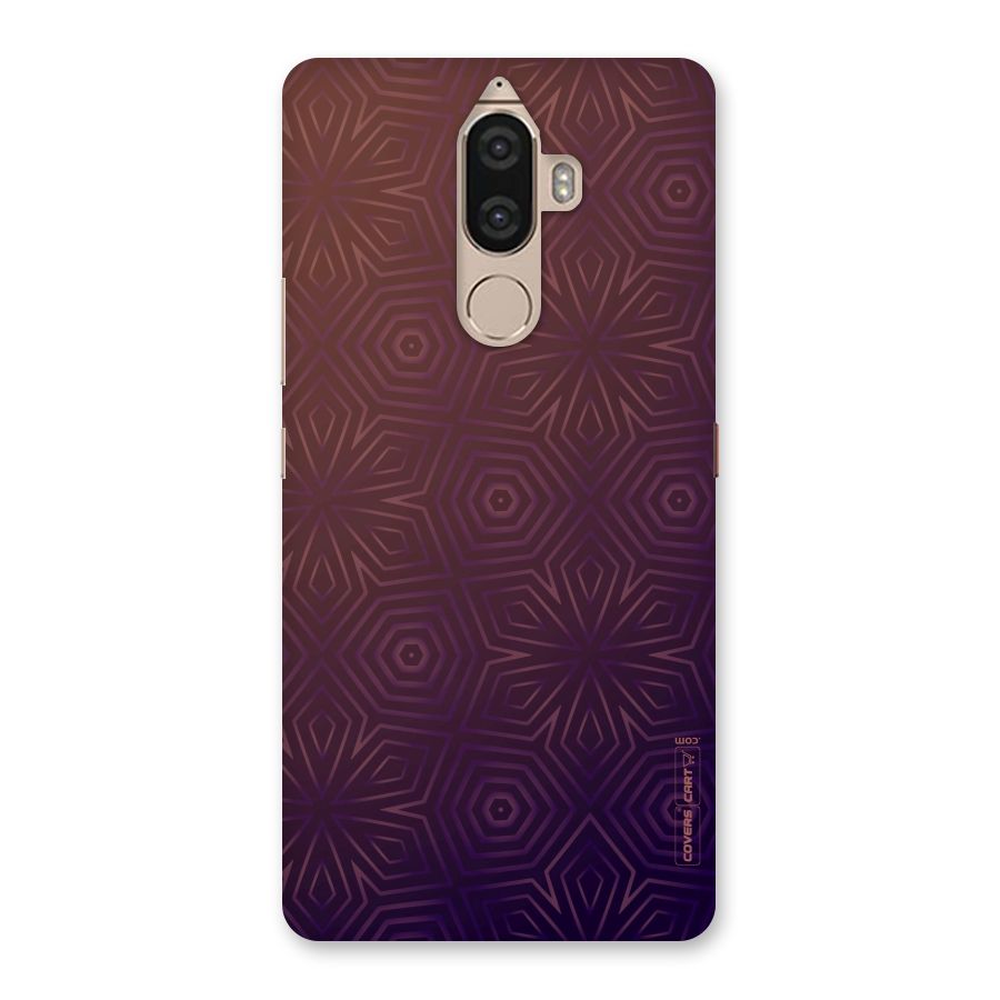 Lavish Purple Pattern Back Case for Lenovo K8 Note