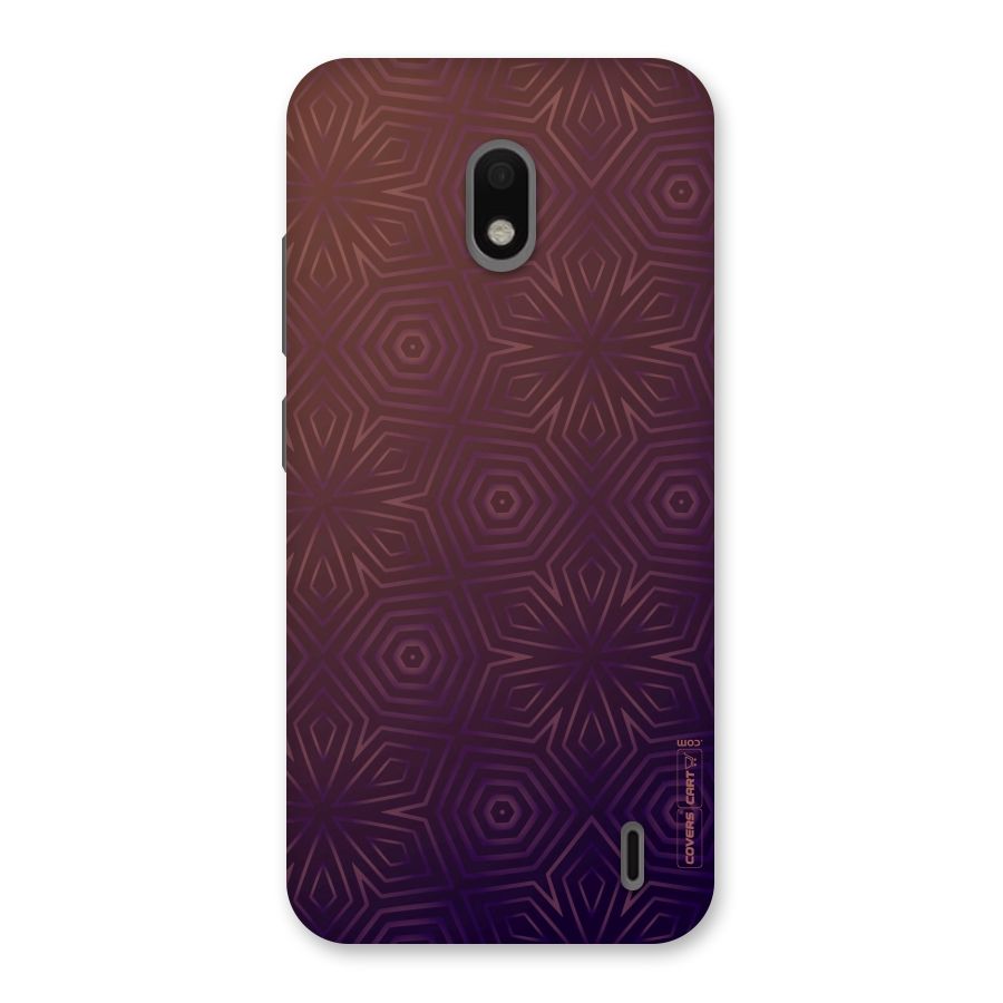 Lavish Purple Pattern Back Case for Nokia 2.2