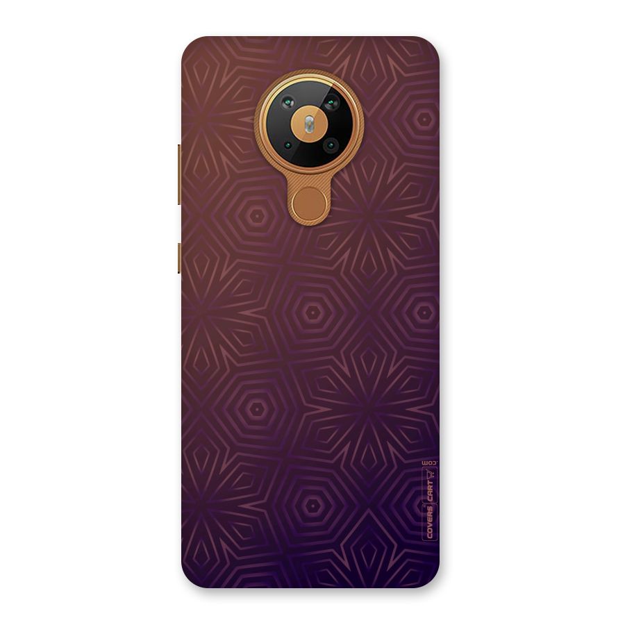 Lavish Purple Pattern Back Case for Nokia 5.3